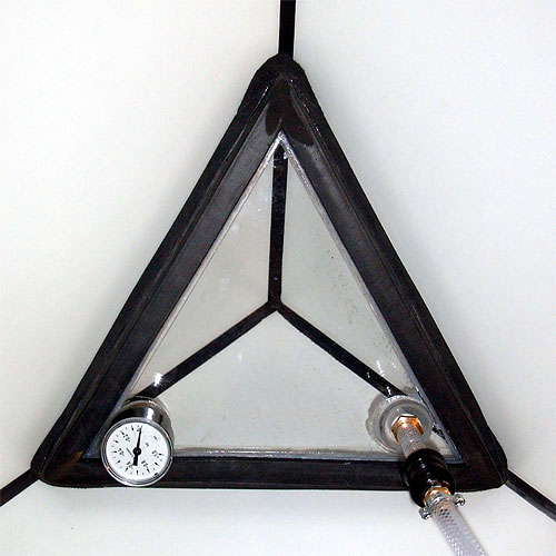 3x90°-Ecknaht-Vakuumglocke