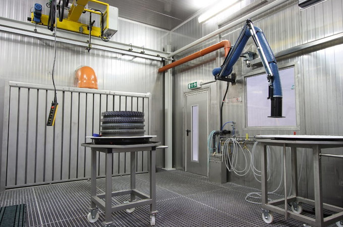Penetrieranlage Lufthansa N3 Abtropfstation