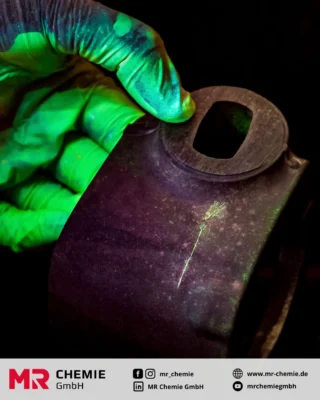 Want to play it safe?

With our testing equipment for penetrant and magnetic particle testing, you can detect even the finest cracks, pores and material separations – quickly, reliably and completely non-destructively.

Whether in aviation, mechanical engineering or the energy sector: our products are used wherever safety counts.

✔ Maximum sensitivity for maximum safety
✔ Easy to use in non-destructive material testing
✔ Developed for industrial standards – Made in Germany
✔ Wide range for individual testing requirements

Rely on over 50 years of experience in NDT – and on quality that impresses worldwide.

👉 Find out more at: www.mr-chemie.de
__________

Ihr wollt auf Nummer sicher gehen?

Mit unseren Prüfmitteln für das Eindring- und Magnetpulververfahren entdeckt ihr selbst feinste Risse, Poren und Materialtrennungen – schnell, zuverlässig und völlig zerstörungsfrei.

Ob in der Luftfahrt, im Maschinenbau oder in der Energiebranche: Überall dort, wo Sicherheit zählt, kommen unsere Produkte zum Einsatz.

✔ Höchste Empfindlichkeit für maximale Sicherheit
✔ Einfache Anwendung in der zerstörungsfreien Werkstoffprüfung
✔ Für industrielle Standards entwickelt – Made in Germany
✔ Breites Sortiment für individuelle Prüfanforderungen

Verlasst euch auf über 50 Jahre Erfahrung in der ZfP – und auf Qualität, die weltweit überzeugt.

👉 Mehr erfahren unter: www.mr-chemie.de