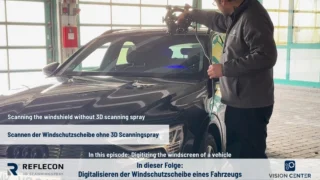 Scanning a windshield – is that even possible?

In the last video of our series, we successfully digitized the car’s headlight. This time, Mario Montalti (MR Chemie GmbH) and Sven Buhl (Vision Center GmbH) take on the next challenge: the windshield.

Without surface preparation, it quickly becomes clear: glass is a real obstacle for 3D scanning – reflections and transparency make accurate data capture nearly impossible.

The solution: REFLECON® 3D Scanningspray. A fine, even layer temporarily mattes the surface – allowing the Scantech TrackScan Sharp to capture precise scan data, even on difficult materials.

✅ Fast, clean, efficient: The spray sublimates without leaving any residue – no cleaning required. This saves time and ensures a smooth workflow.
__________

Windschutzscheibe scannen – geht das überhaupt?

Im letzten Video unserer Reihe haben wir den Scheinwerfer des Fahrzeugs erfolgreich digitalisiert – diesmal nehmen sich Mario Montalti (MR Chemie GmbH) und Sven Buhl (Vision Center GmbH) die nächste Herausforderung vor: die Windschutzscheibe.

Ohne Vorbehandlung zeigt sich schnell: Glas ist eine echte Hürde für die 3D-Digitalisierung – Reflexionen und Transparenz machen den Scan nahezu unmöglich.

Die Lösung: REFLECON® 3D Scanningspray. Eine feine, gleichmäßige Schicht mattiert die Oberfläche temporär – und mit dem Scantech TrackScan Sharp entstehen präzise Scanergebnisse, selbst bei schwierigem Material.

✅ Schnell, sauber, effizient: Das Spray sublimiert rückstandslos – Nachreinigung entfällt. Das spart Zeit und sorgt für einen reibungslosen Workflow.

#reflecon #mrchemie #3dscanningspray #scantech #audi #3dscan