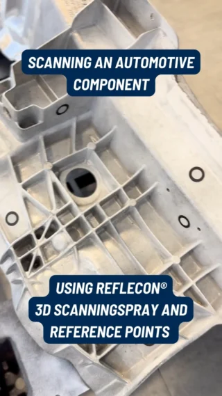 Efficient scanning – done right.

Together with Vision Center GmbH, we demonstrate in this new video how a complex automotive component can be precisely digitized using the Simscan from Scantech.
In use: our REFLECON® Tarnish 11 and versatile REFLECON® reference points – available in magnetic or adhesive, white or retroreflective versions.

This combination ensures clear structures, stable alignment, and reliable results – even on challenging materials and geometries.

🎥 Watch now and see how smart preparation and professional execution create ideal scanning conditions – simple, precise, and practical.
__________

Effizient scannen – mit System.

Gemeinsam mit der Vision Center GmbH zeigen wir in einem neuen Video, wie sich ein komplexes Automobilbauteil mit dem Simscan von Scantech präzise digitalisieren lässt.

Zum Einsatz kommen unser REFLECON® Tarnish 11 sowie die vielseitigen REFLECON® Referenzpunkte – magnetisch oder klebend, weiß oder retroreflektierend.

Die Kombination sorgt für klare Strukturen, sichere Ausrichtung und verlässliche Ergebnisse – selbst bei schwierigen Materialien und Geometrien.

🎥 Jetzt reinschauen und erleben, wie durchdachte Vorbereitung und professionelle Umsetzung perfekte Scanbedingungen schaffen – einfach, präzise, praxisnah.

#mrchemie #reflecon #visioncenter #3dscan #3dscanningspray #automotive #referencepoints #scantech