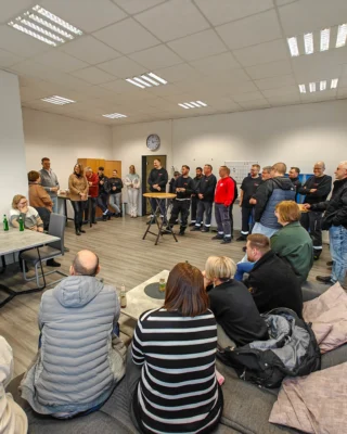 A heartfelt farewell to Karin, who is now entering a well-deserved retirement.
As a key part of our Customer Service team, Karin was a trusted contact for many of our partners and clients – always ensuring smooth processes and reliable support.

Last Friday, we celebrated her retirement in a relaxed setting, sharing memories and expressing our appreciation for her dedication over the years.
We wish her all the best, good health and a wonderful new chapter ahead!
__________

Abschied mit Dankbarkeit: Karin geht in den Ruhestand.
Nach vielen gemeinsamen Jahren haben wir am Freitag unsere Kollegin Karin verabschiedet – in entspannter Runde und mit vielen wertschätzenden Worten.

Im Customer Service war sie für zahlreiche Partner und Kunden eine verlässliche Ansprechpartnerin und hat mit großem Engagement für reibungslose Abläufe gesorgt.

Wir sagen Danke für die tolle Zusammenarbeit und wünschen ihr alles Gute, viel Gesundheit und einen wunderbaren Start in den neuen Lebensabschnitt! 🌿

#Farewell #Retirement #TeamSpirit #ThankYouKarin #CustomerService #NewBeginnings #Appreciation #WorkLife