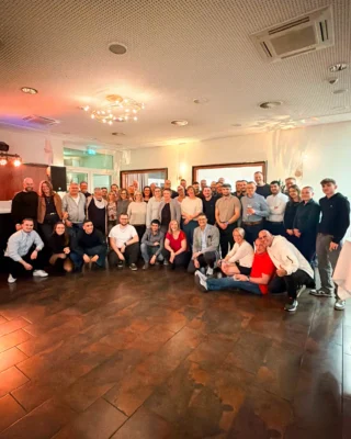 Celebrating the Season Together🎄
Last Friday, we came together for our annual Christmas party – a joyful evening filled with laughter, good conversations, and festive cheer.

A big thank you to our amazing planning committee for organizing such a memorable event. Your dedication and attention to detail made this night truly special!
_________

Rückblick auf unsere Weihnachtsfeier🎄
Am vergangenen Freitag fand unsere alljährliche Weihnachtsfeier statt – ein gelungener Abend voller schöner Gespräche, festlicher Stimmung und großartiger Gemeinschaft.

Ein herzliches Dankeschön geht an unser Planungskomitee, das mit viel Engagement und Liebe zum Detail eine wunderbare Feier auf die Beine gestellt hat. Eure Organisation und euer Einsatz haben diesen Abend zu etwas ganz Besonderem gemacht!

#christmasparty #teamspirit #thankyou #holidayseason #companyculture #grateful