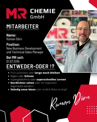 Roman's dream destination is New Zealand: a country where diverse landscapes and people come together and where tradition and modernity merge in a fascinating way.
He would quickly decide on three wishes: free access to knowledge and resources for all, an end to wars, and a good life for himself and his family. In his free time, he is fascinated by 3D printing and artificial intelligence – discovering new technologies, learning new things and ultimately creating something of his own is particularly fulfilling for him.

If he could compete in a sport at the world championship level, it would be table tennis. His own restaurant? It would serve Jägerschnitzel – breaded Jagdwurst sausage with noodles and tomato sauce. He would like to set a world record in speed reading: reading a book in record time and really understanding it. With unlimited time, he would finally build his Revell model car. His dream car is a Renault Wind Gordini. And with an all-purpose machine, he would first build a food replicator – so that no one would ever have to go hungry again.
__________

Romans Traum-Reiseziel ist Neuseeland: ein Land, in dem unterschiedlichste Landschaften und Menschen aufeinandertreffen und in der Tradition und Moderne auf faszinierende Weise verschmelzen.
Drei Wünsche wären für ihn schnell klar: freier Zugang zu Wissen und Ressourcen für alle, ein Ende von Kriegen und ein gutes Leben für ihn und seine Familie. In seiner Freizeit begeistern ihn 3D-Druck und künstliche Intelligenz – neue Technologien zu entdecken, dazuzulernen und am Ende etwas Eigenes geschaffen zu haben, ist für ihn besonders erfüllend.

Wenn er eine Sportart bis zur Weltmeisterschaft betreiben könnte, wäre es Tischtennis. Ein eigenes Restaurant? Dort stünde Jägerschnitzel auf der Karte – panierte Jagdwurst mit Nudeln und Tomatensoße. Einen Weltrekord würde er gern im Schnelllesen aufstellen: ein Buch in Rekordzeit lesen und wirklich verstehen. Mit unbegrenzter Zeit würde er endlich sein Revell-Modellauto bauen. Sein Traumfahrzeug ist ein Renault Wind Gordini. Und mit einer Alleskönner-Maschine würde er zuerst einen Essensreplikator bauen – damit niemand mehr hungern muss.