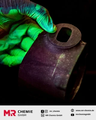 Not every defect is visible at first glance – but every one can be critical.

With our magnetic particle inspection equipment, even the smallest irregularities are reliably revealed. We make the invisible visible. What was previously hidden becomes clearly visible – quickly, precisely and reliably.

This gives you full control over your inspection processes, minimises risks and ensures the long-term quality of your components.
 
For further information, please visit: www.mr-chemie.de
 
__________
 
Nicht jeder Fehler ist auf den ersten Blick sichtbar – aber jeder kann entscheidend sein.
 
Mit unseren Magnetpulverprüfmitteln werden selbst kleinste Unregelmäßigkeiten zuverlässig sichtbar gemacht. Wir machen das Unsichtbare sichtbar. Was vorher verborgen war, wird klar erkennbar – schnell, präzise und sicher.
 
So gewinnen Sie volle Kontrolle über Ihre Prüfprozesse, minimieren Risiken und sichern die Qualität Ihrer Bauteile nachhaltig.
 
Weitere Informationen finden Sie unter: www.mr-chemie.de