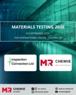 Materials Testing 2026 – we’ll be there in Telford!
 
Together with our partner, Inspection Connection Ltd, we will be attending Materials Testing 2026 in Telford on 8 and 9 September.
 
We look forward to engaging in interesting discussions, making new contacts and exchanging ideas in person on the subject of non-destructive materials testing.
 
 
📅 8–9 September 2026
📍 The International Centre, Telford, UK
 
_________
 
Materials Testing 2026 – wir sind in Telford dabei!
 
Gemeinsam mit unserem Partner Inspection Connection Ltd sind wir am 8. und 9. September auf der Materials Testing 2026 in Telford vor Ort.
 
Wir freuen uns auf spannende Gespräche, neue Kontakte und den persönlichen Austausch rund um das Thema zerstörungsfreie Werkstoffprüfung.
 
📅 8.–9. September 2026
📍 The International Centre, Telford, UK
 
#MRChemie #MaterialsTesting2026 #NDT #NonDestructiveTesting